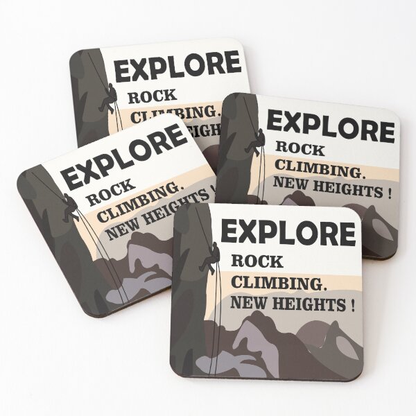 Item preview, Explore New Heights Rock Climbing  designed and sold by Nisha Prabhu.