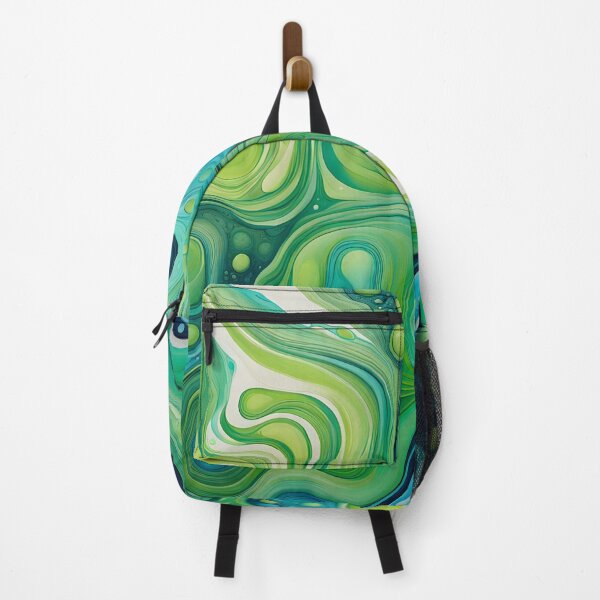 Item preview, Aqua Serenade: Dynamic Puddle Pour Swipe Artwork designed and sold by AussieMuma.