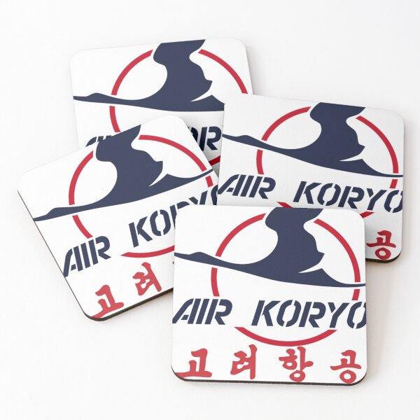 Artikelvorschau, Air Koryo Vintage-Logo der nordkoreanischen Fluggesellschaft entworfen und verkauft von Benjamath.