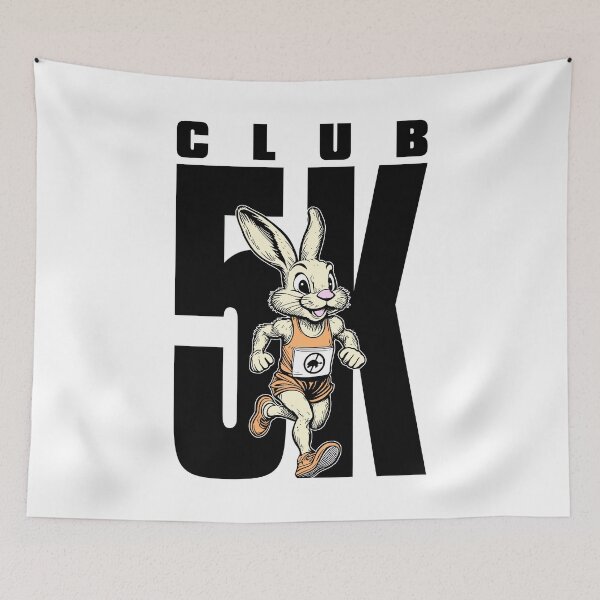 Item preview, 5K Run Funny Rabbit Marathon Runner Motivation For Runners designed and sold by GrandeDuc.