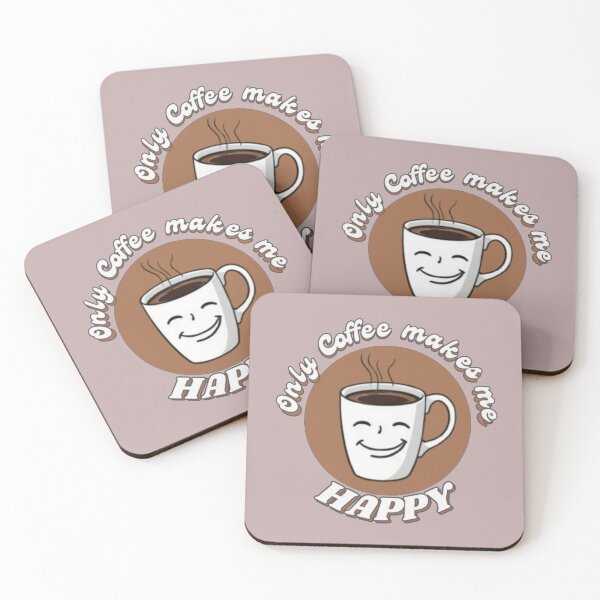 Item preview, Only coffee makes me happy no talkie before coffee designed and sold by LUCKYHAPPYFINDS.
