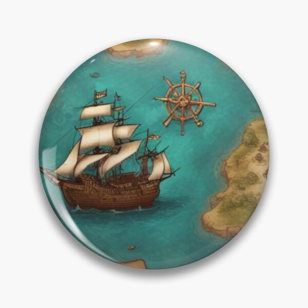 Item preview, Pirate Map designed and sold by Jeremy Crotty.