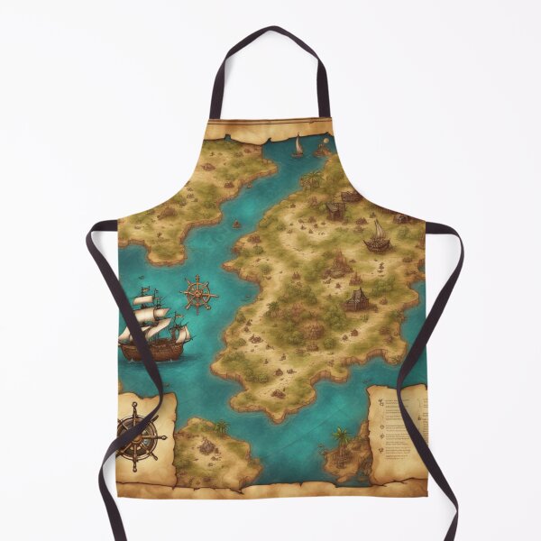 Item preview, Pirate Map designed and sold by Jeremy Crotty.