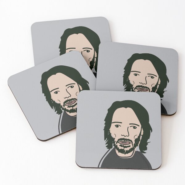 Item preview, Keanu Reeves in Weirdtual Reality designed and sold by Weirdtual.