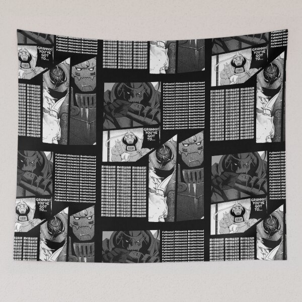 Item preview, Alphonse Elric Manga Stripe Design designed and sold by Wafusaurus.