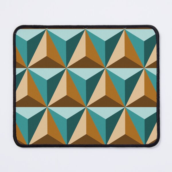 Item preview, Geometric Triangles Pattern designed and sold by Ayesha Saleem.