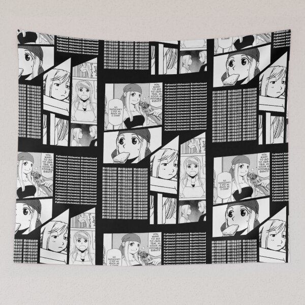 Item preview, Winry Rockbell Manga Stripe Design designed and sold by Wafusaurus.