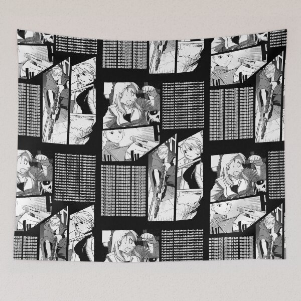 Item preview, Riza Hawkeye Manga Stripe Design designed and sold by Wafusaurus.