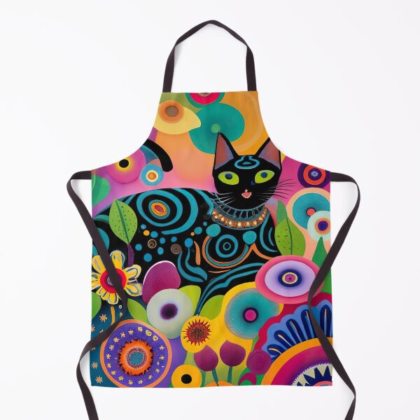 Item preview, Klimt's Garden Cat Whimsical Artistry designed and sold by Tamas Das.