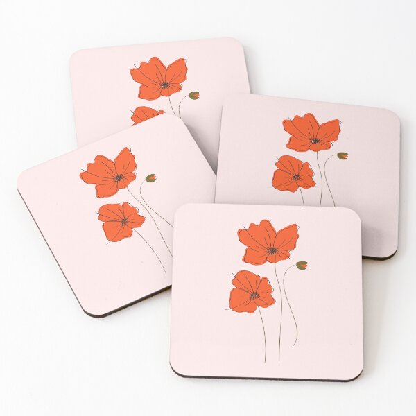 Item preview, Orange Poppies designed and sold by PeachyLitchi.