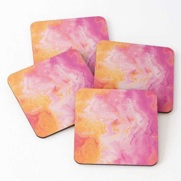 Item preview, Pink and orange swirls designed and sold by PrettyPinkSkies.