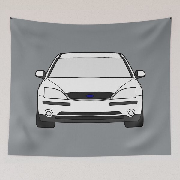 Item preview, Ford Mondeo Mk3 2000-2003 front white designed and sold by EdimDesign.