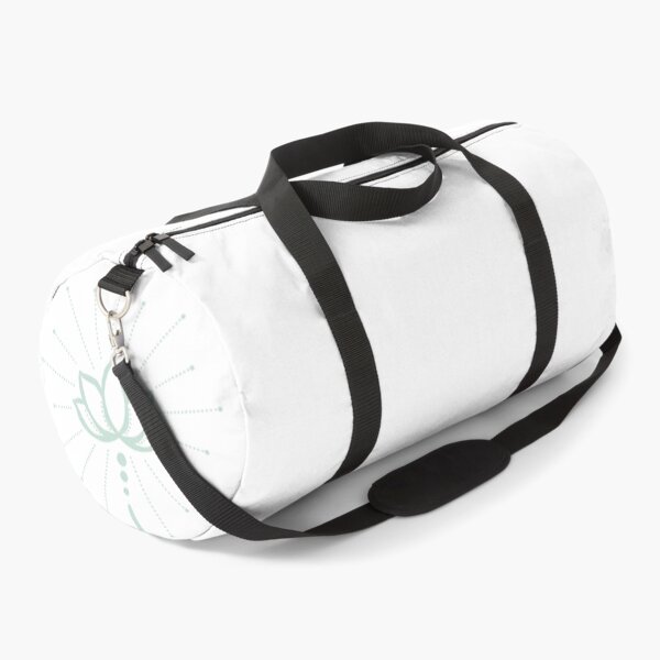 Item preview, Unalome with Plain Background - Snow + Mint designed and sold by Irene Estelle.