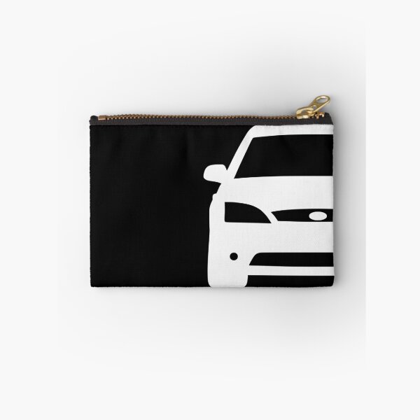 Item preview, Ford Mondeo Mk3 2000-2003 front squared white silhouette art designed and sold by EdimDesign.