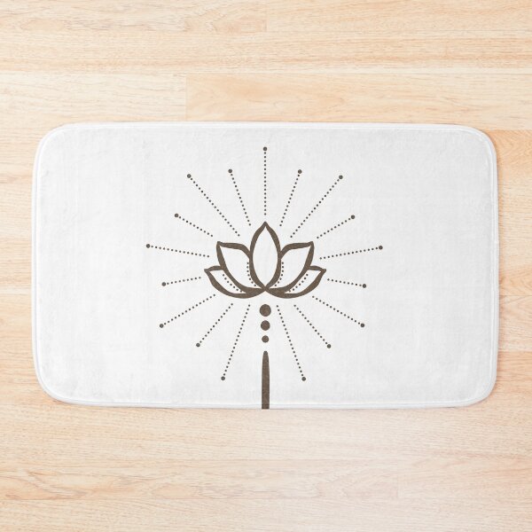 Item preview, Unalome with Plain Background - Snow + Earth designed and sold by Irene Estelle.