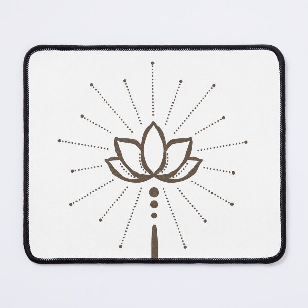 Item preview, Unalome with Plain Background - Snow + Earth designed and sold by Irene Estelle.