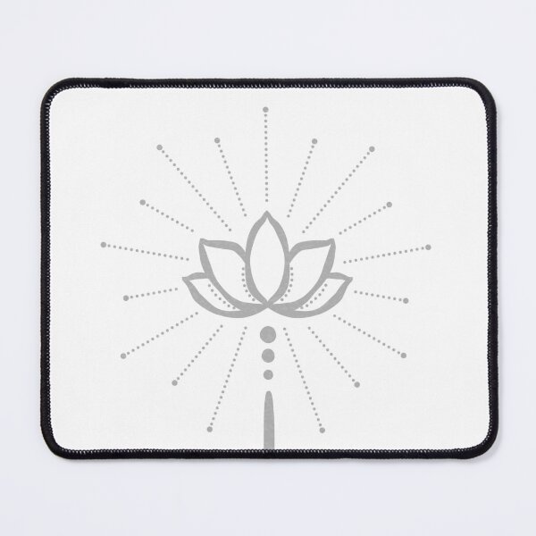 Item preview, Unalome with Plain Background - Snow + Fog designed and sold by Irene Estelle.