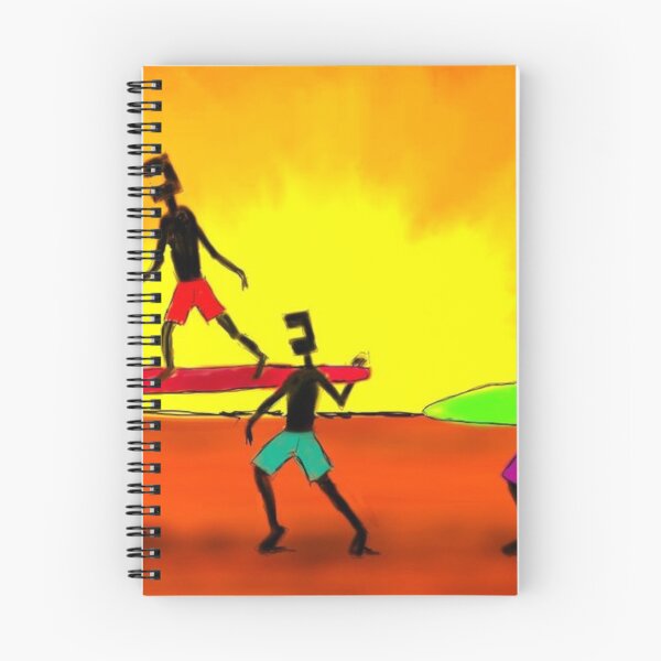 Item preview, Ned Kelly Gang off to surf designed and sold by EJCairns.
