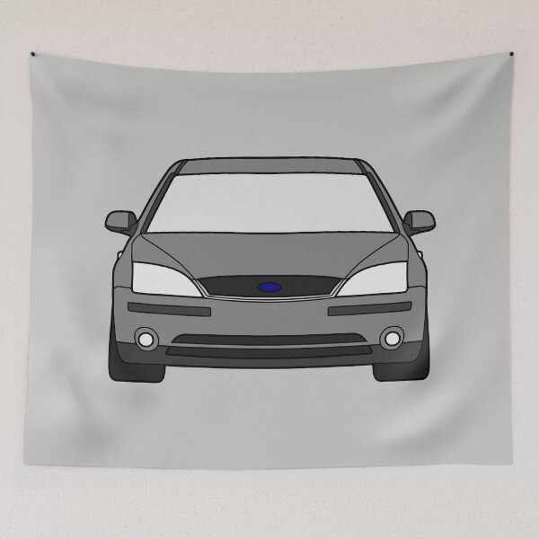 Item preview, Ford Mondeo Mk3 2000-2003 front grey designed and sold by EdimDesign.
