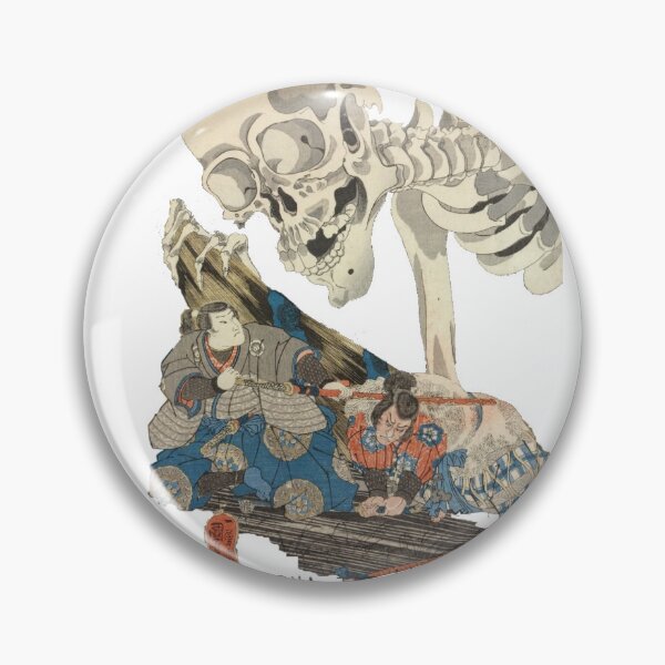 Item preview, Takiyasha the Witch and the Skeleton Spectre by Utagawa Kuniyoshi designed and sold by DAEWI PARK.