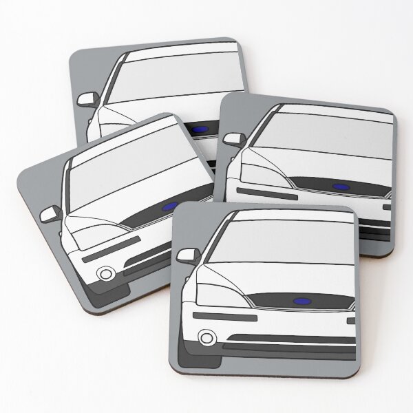Item preview, Ford Mondeo Mk3 2000-2003 front squared white designed and sold by EdimDesign.