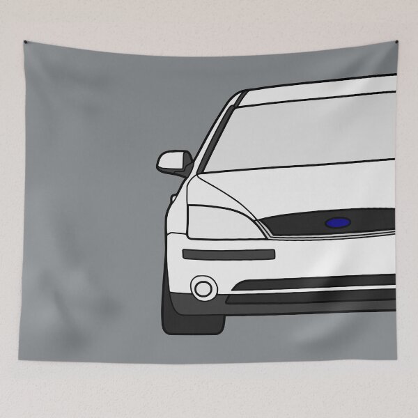 Item preview, Ford Mondeo Mk3 2000-2003 front squared white designed and sold by EdimDesign.