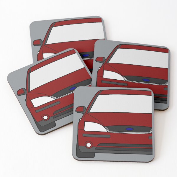 Item preview, Ford Mondeo Mk3 2000-2003 front squared wine red designed and sold by EdimDesign.