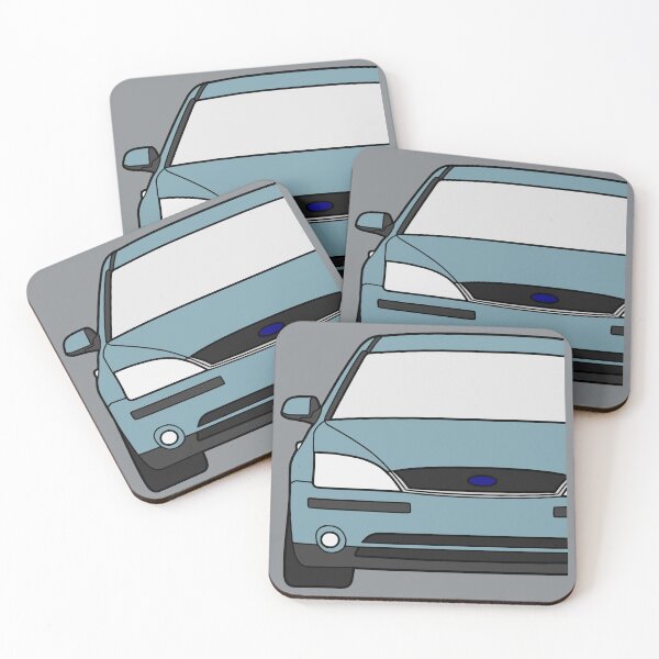 Item preview, Ford Mondeo Mk3 2000-2003 front squared steel blue designed and sold by EdimDesign.