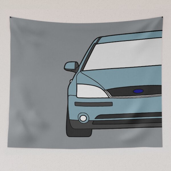 Item preview, Ford Mondeo Mk3 2000-2003 front squared steel blue designed and sold by EdimDesign.