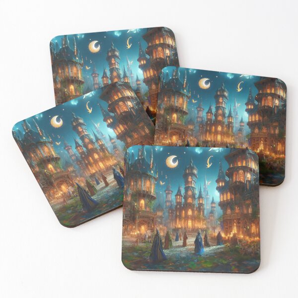 Item preview, The city of Veloriax designed and sold by CharlesScottArt.