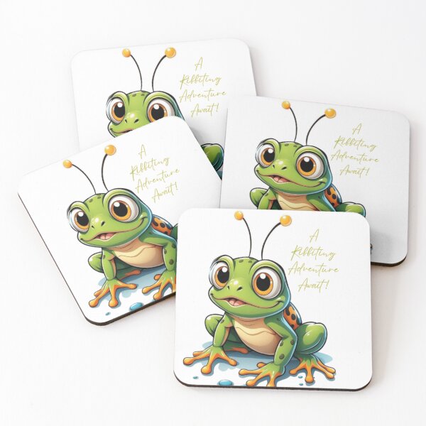 Item preview, Frog~A Ribbitting Adventure Await T-SHIRT  designed and sold by PixelPopsShop.