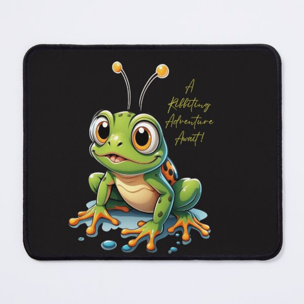 Item preview, Frog~A Ribbitting Adventure Await T-SHIRT  designed and sold by PixelPopsShop.