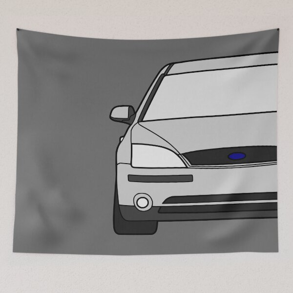 Item preview, Ford Mondeo Mk3 2000-2003 front squared silver designed and sold by EdimDesign.