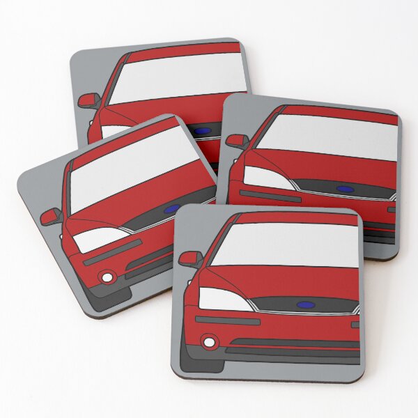 Item preview, Ford Mondeo Mk3 2000-2003 front squared red designed and sold by EdimDesign.