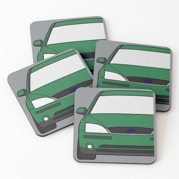 Item preview, Ford Mondeo Mk3 2000-2003 front squared juice green designed and sold by EdimDesign.