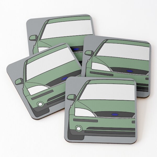 Item preview, Ford Mondeo Mk3 2000-2003 front squared spruce green designed and sold by EdimDesign.