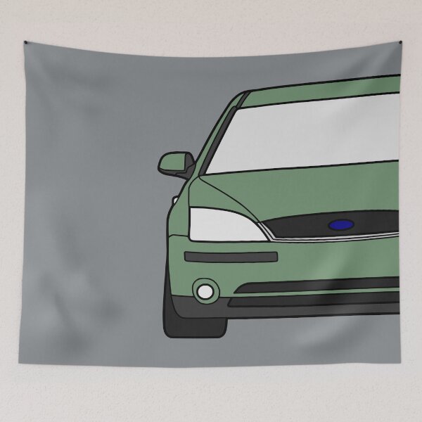 Item preview, Ford Mondeo Mk3 2000-2003 front squared spruce green designed and sold by EdimDesign.