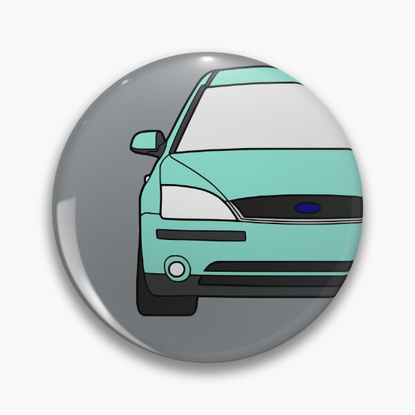 Item preview, Ford Mondeo Mk3 2000-2003 front squared aquamarine designed and sold by EdimDesign.