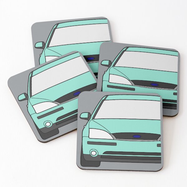 Item preview, Ford Mondeo Mk3 2000-2003 front squared aquamarine designed and sold by EdimDesign.