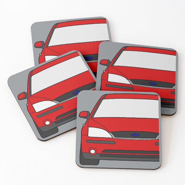 Item preview, Ford Mondeo Mk3 2000-2003 front squared red designed and sold by EdimDesign.