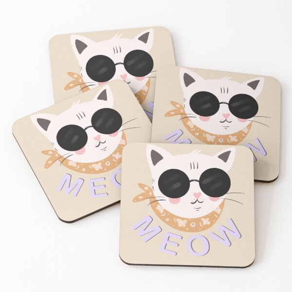 Item preview, Miau, dibujo de gato designed and sold by Annet KY.