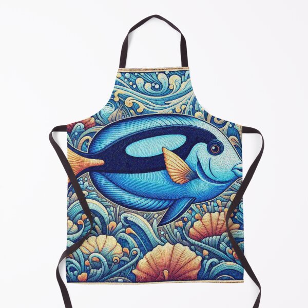 Item preview, flag tail surgeon fish designed and sold by Illuministique.