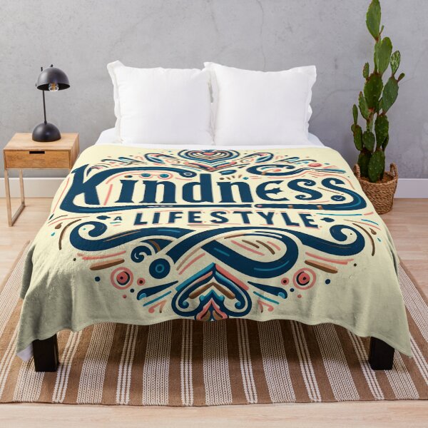 Item preview, Kindness A Lifestyle, typography designed and sold by maxmaj.