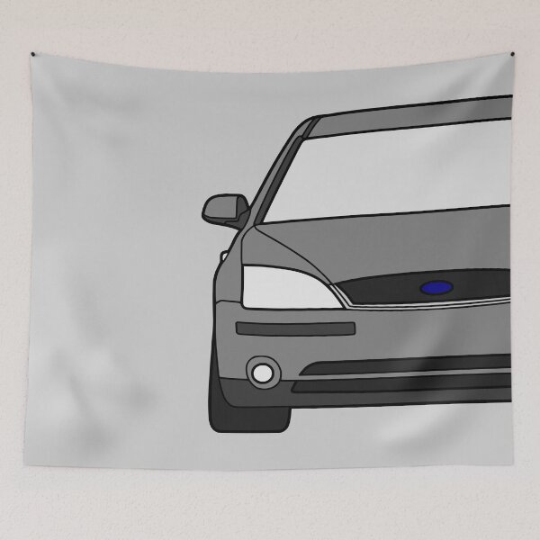 Item preview, Ford Mondeo Mk3 2000-2003 front squared grey designed and sold by EdimDesign.