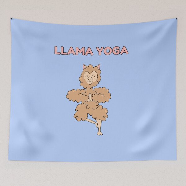 Item preview, Llama Yoga designed and sold by HugSomeNettles.