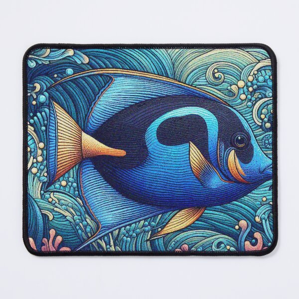 Item preview, wedge tailed blue tang designed and sold by Illuministique.