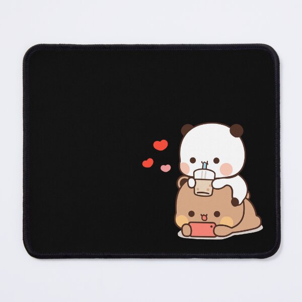 Item preview, DuDu Bear and BuBu Panda enjoying time together❤️ designed and sold by Pandety.