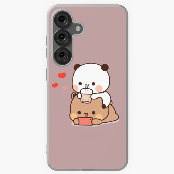 Item preview, DuDu Bear and BuBu Panda enjoying time together❤️ designed and sold by Pandety.