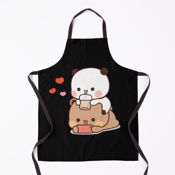 Item preview, DuDu Bear and BuBu Panda enjoying time together❤️ designed and sold by Pandety.