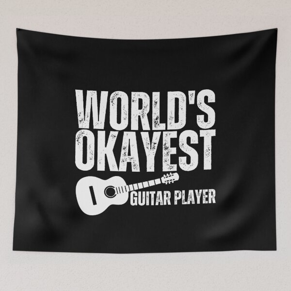 Item preview, World's Okayest Guitar Player designed and sold by belladesign7.